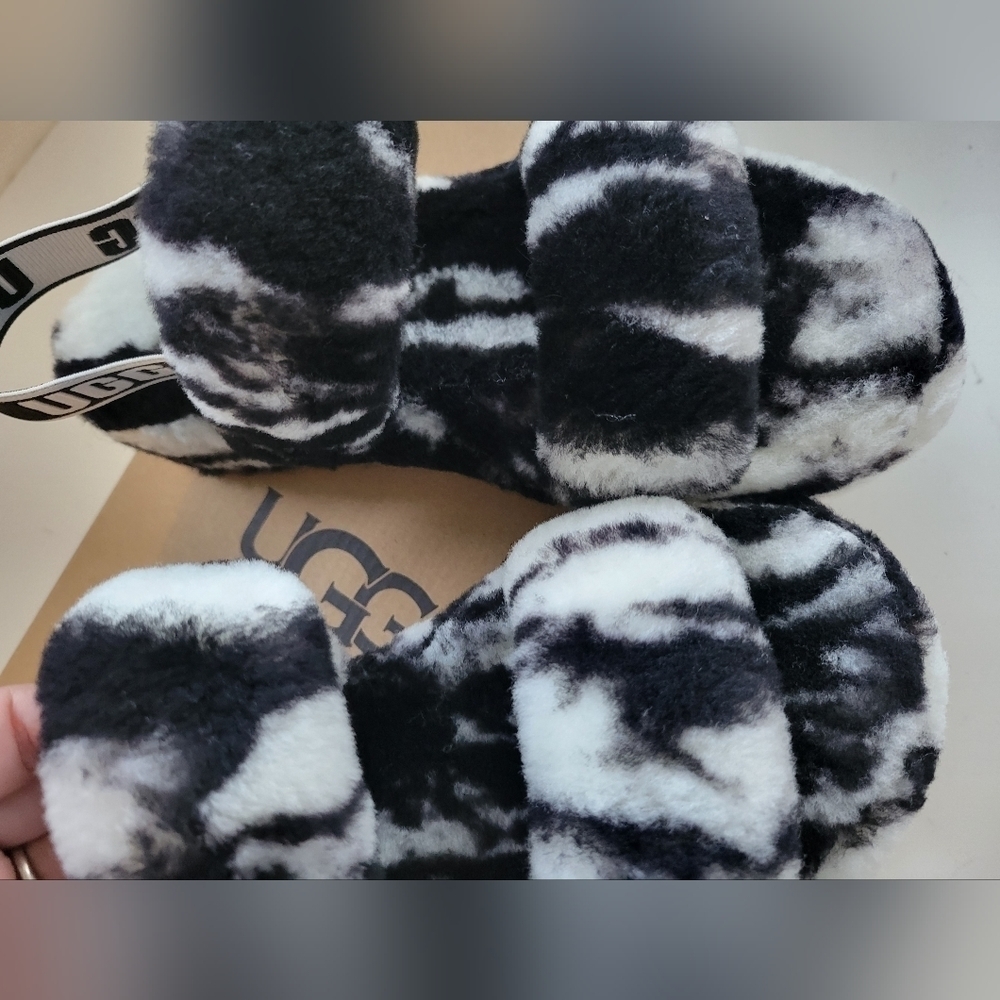 UGG Women's Oh Yeah Marble Slides Size 7 - Picture 2 of 6